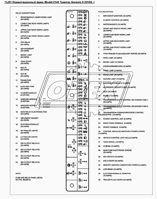 11J01 Коммутационный ящик