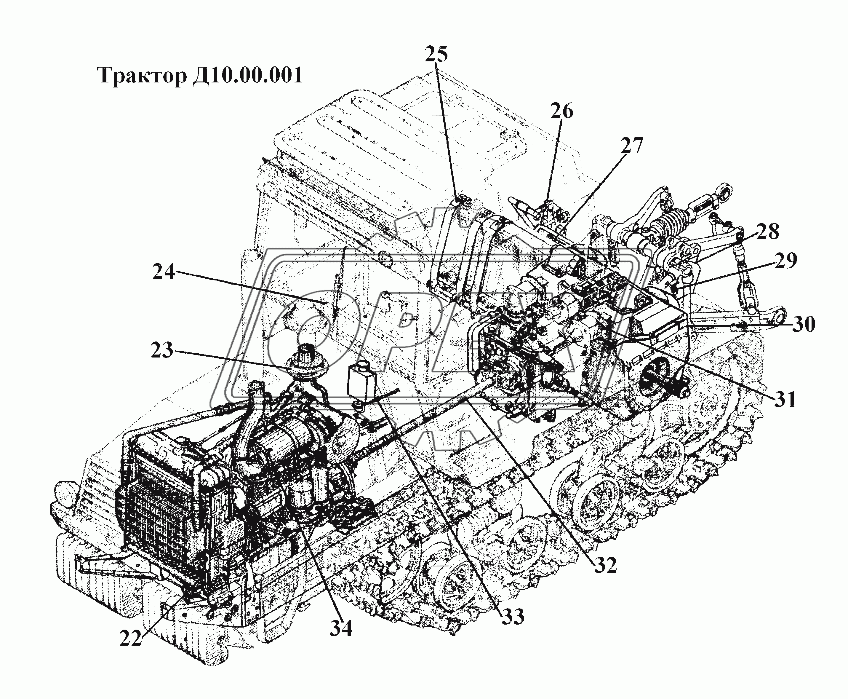 Трактор Д10.00.001 (3)