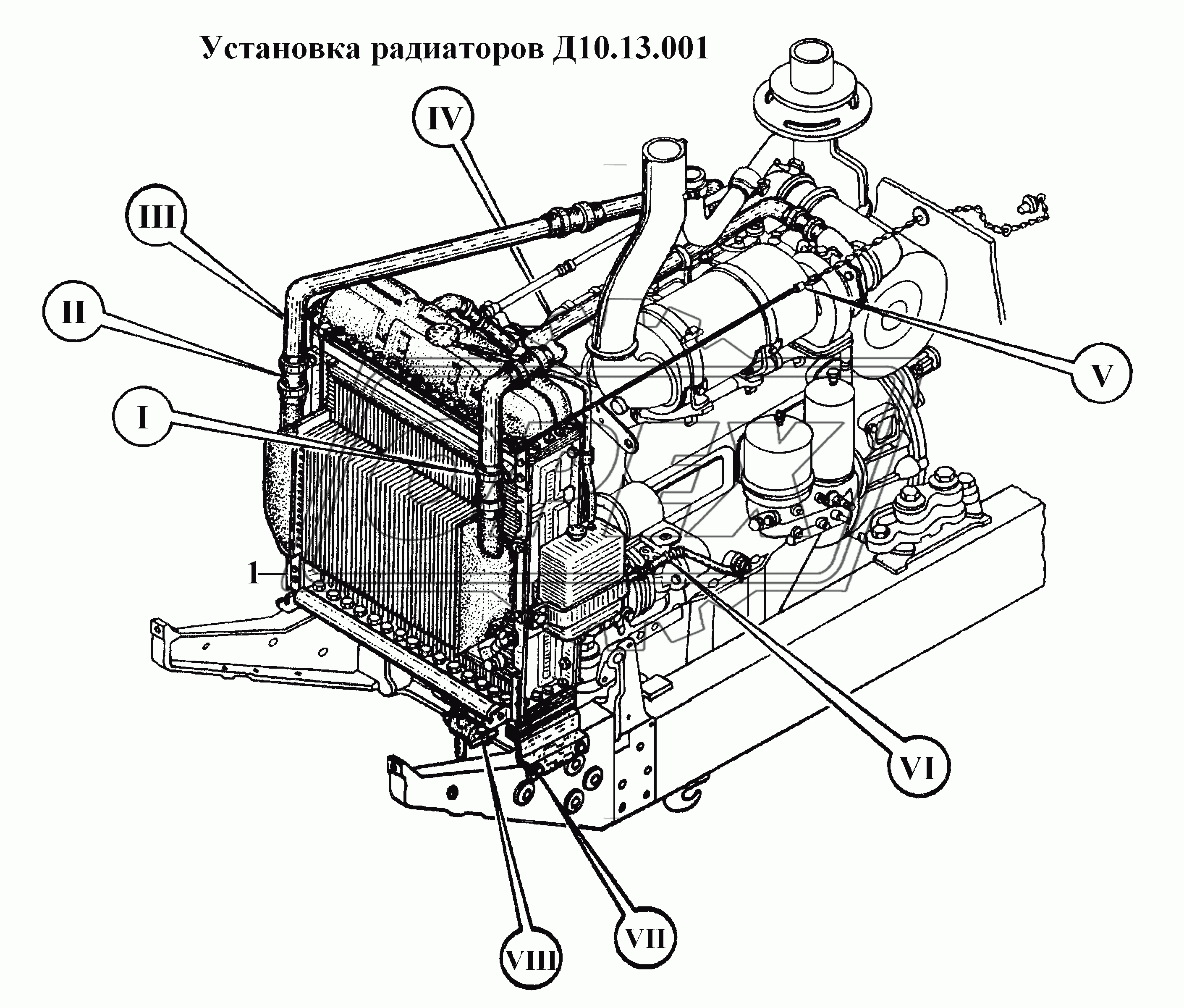Установка радиаторов Д10.13.001 (1)
