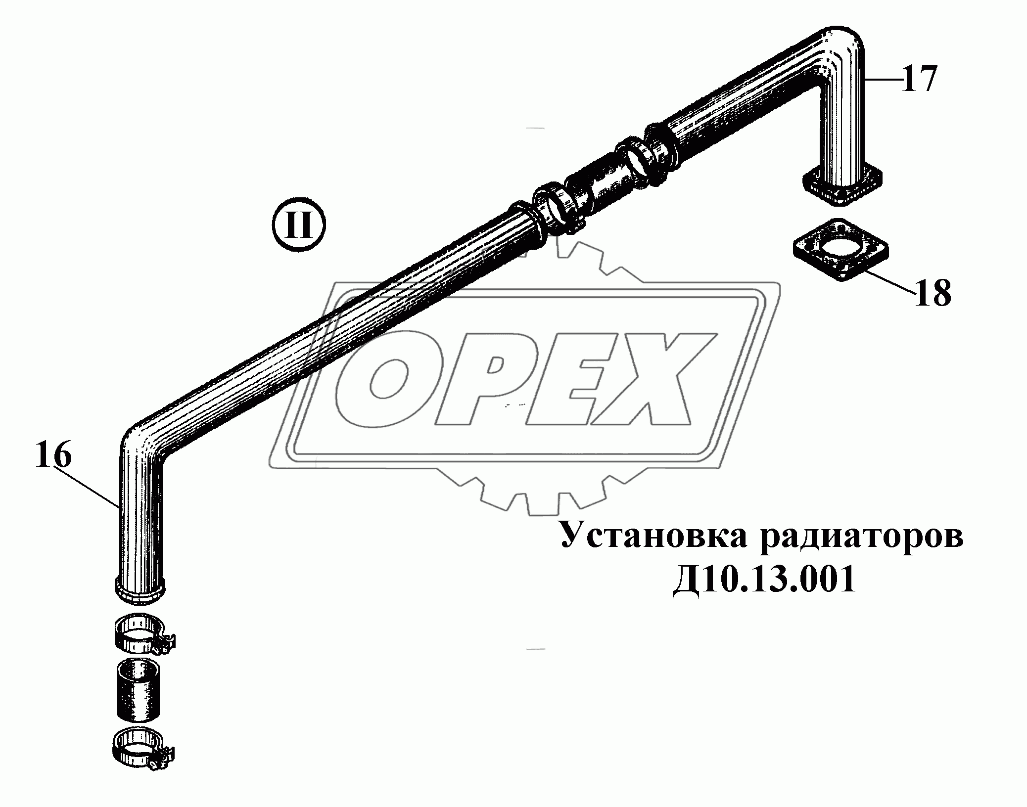 Установка радиаторов Д10.13.001 (3)