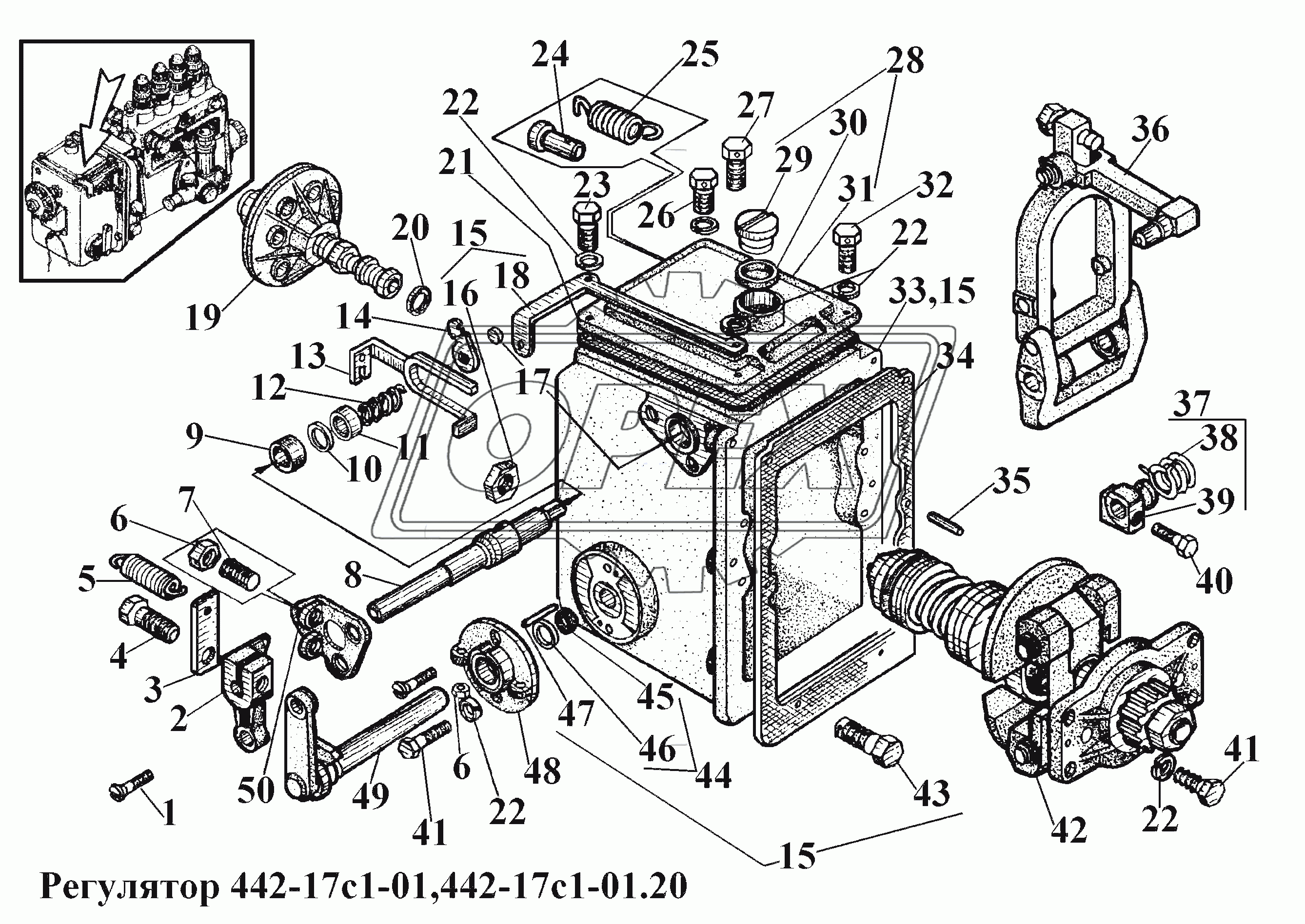 егулятор 442-17с1-01,442-17с1-01.20