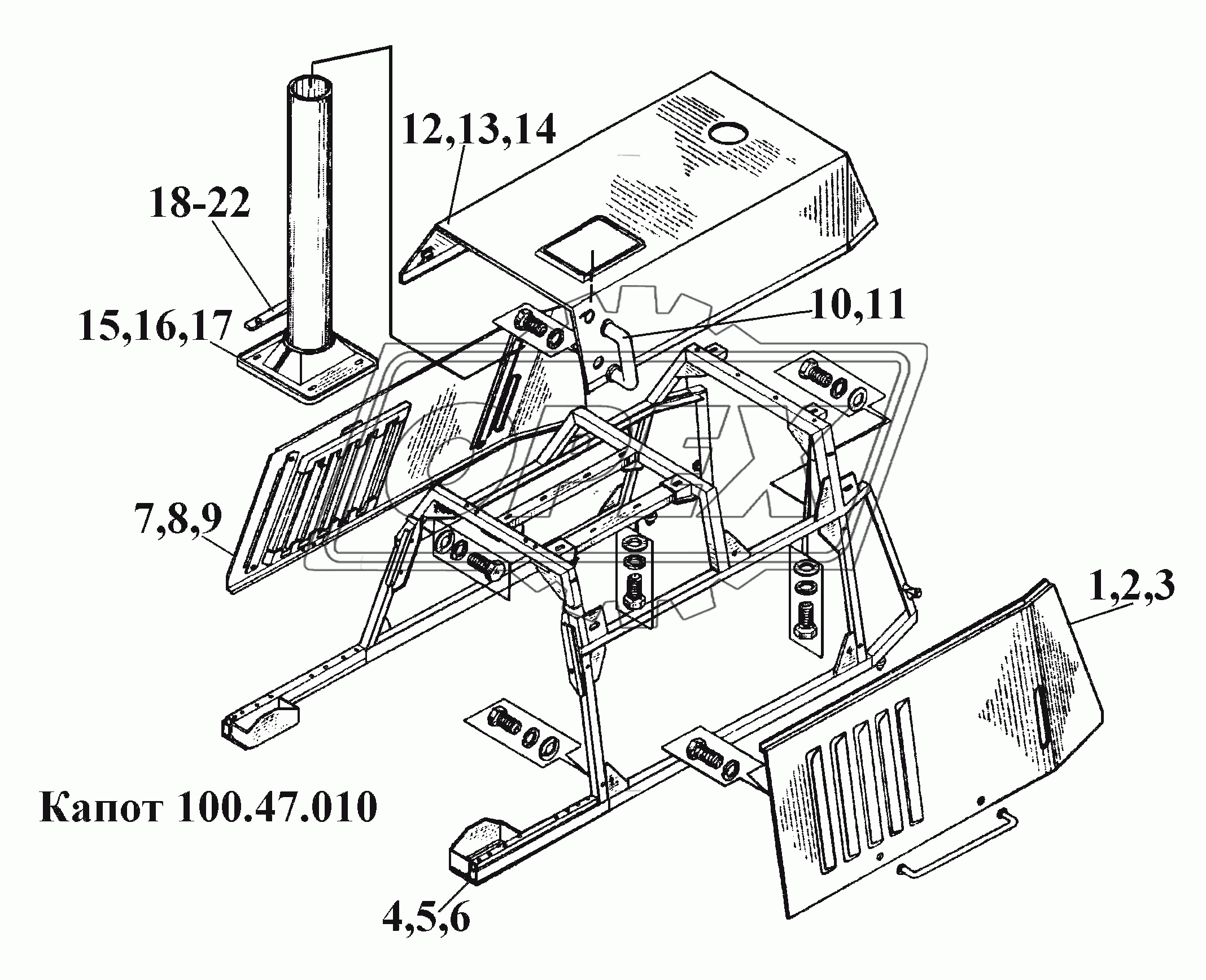 Капот 100.47.010 (3)