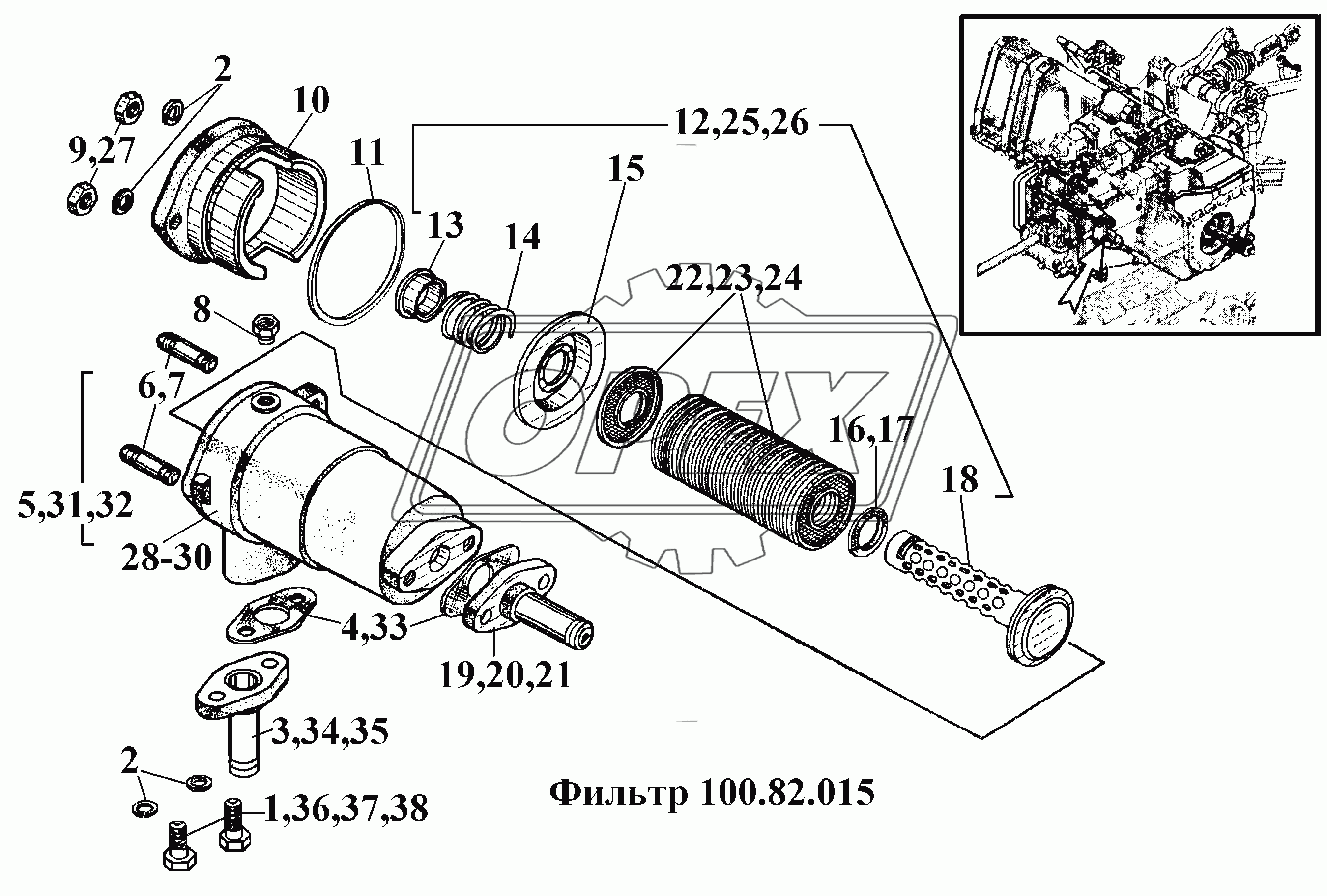 Фильтр 100.82.015