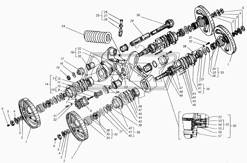 Каретка подвески