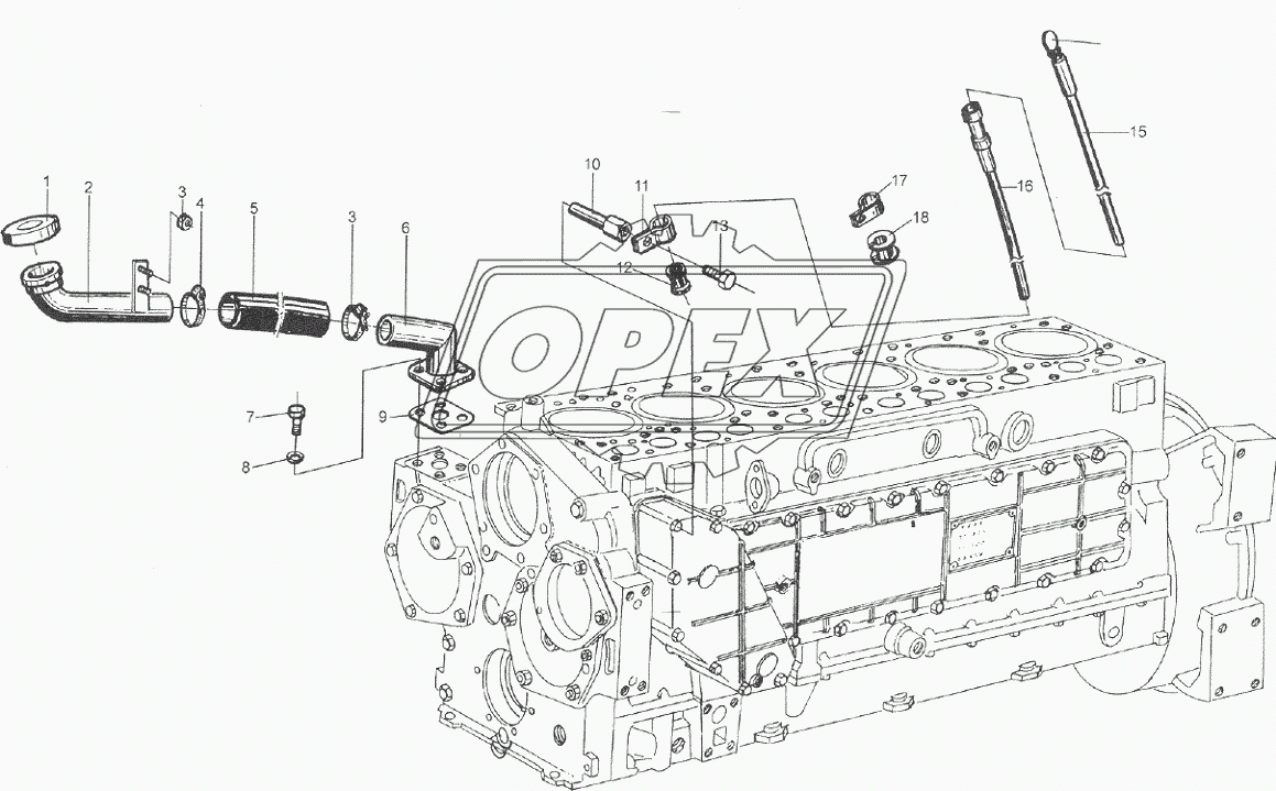 Блок цилиндров 5