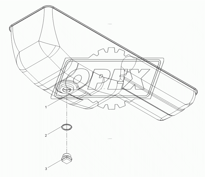 Oil pan assembly