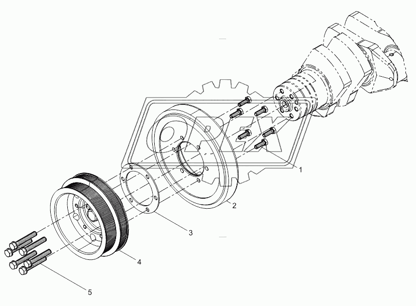 Crankshaft Pulley Group