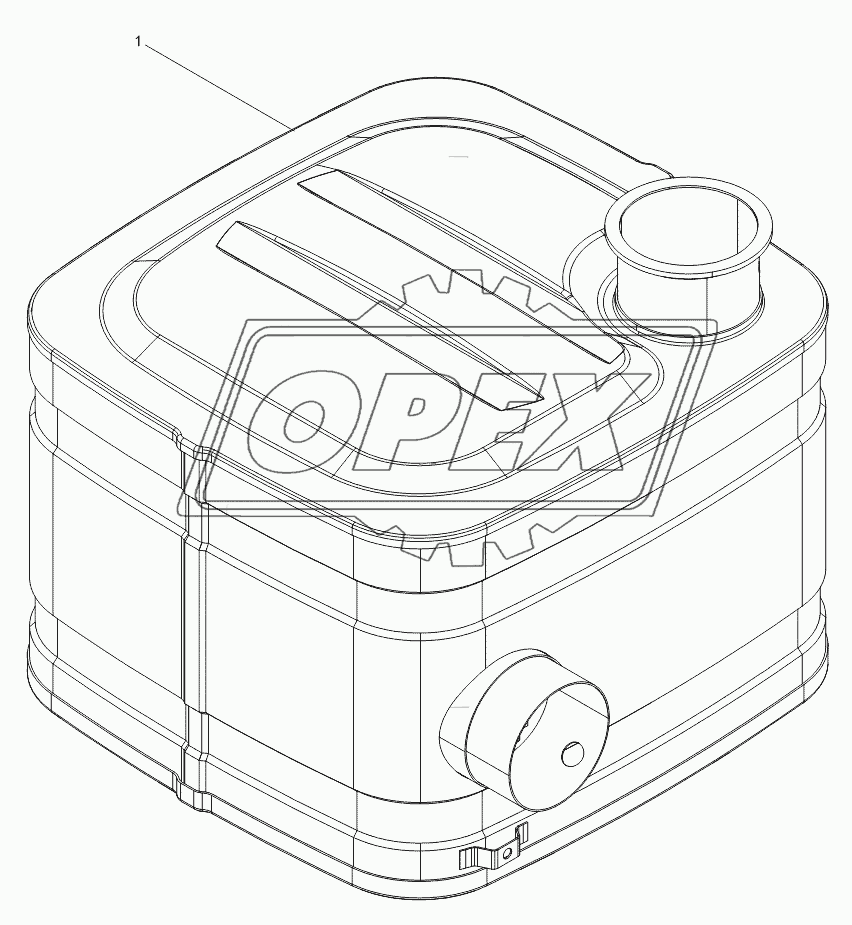 Single Transport Parts Attached to Engine Group (02)