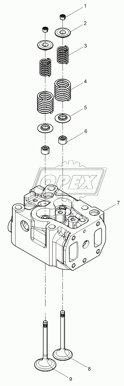 Cylinder head subassembly