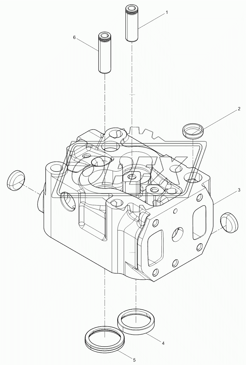 Cylinder head assembly 2