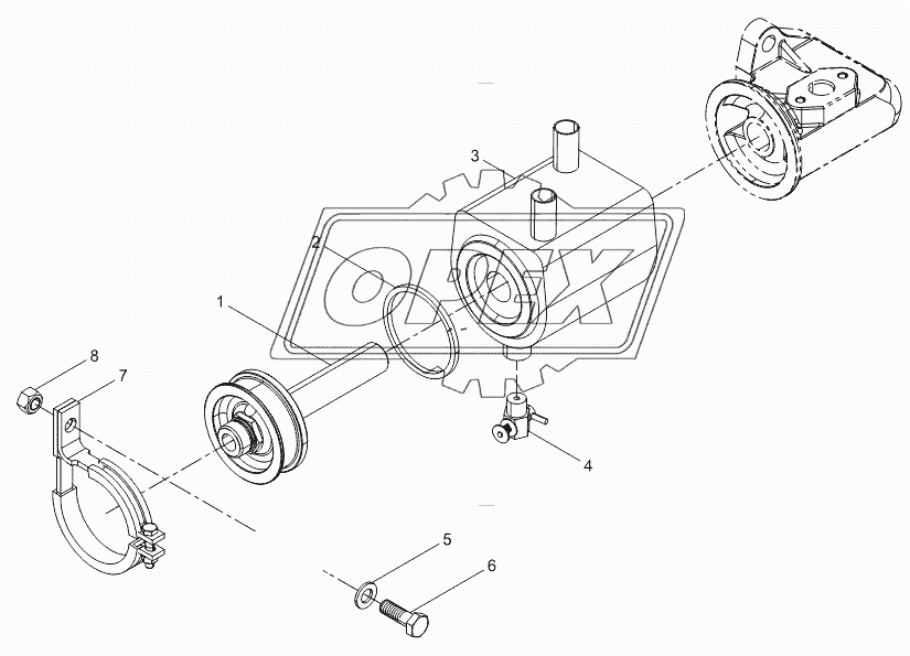 Oil cooler assembly