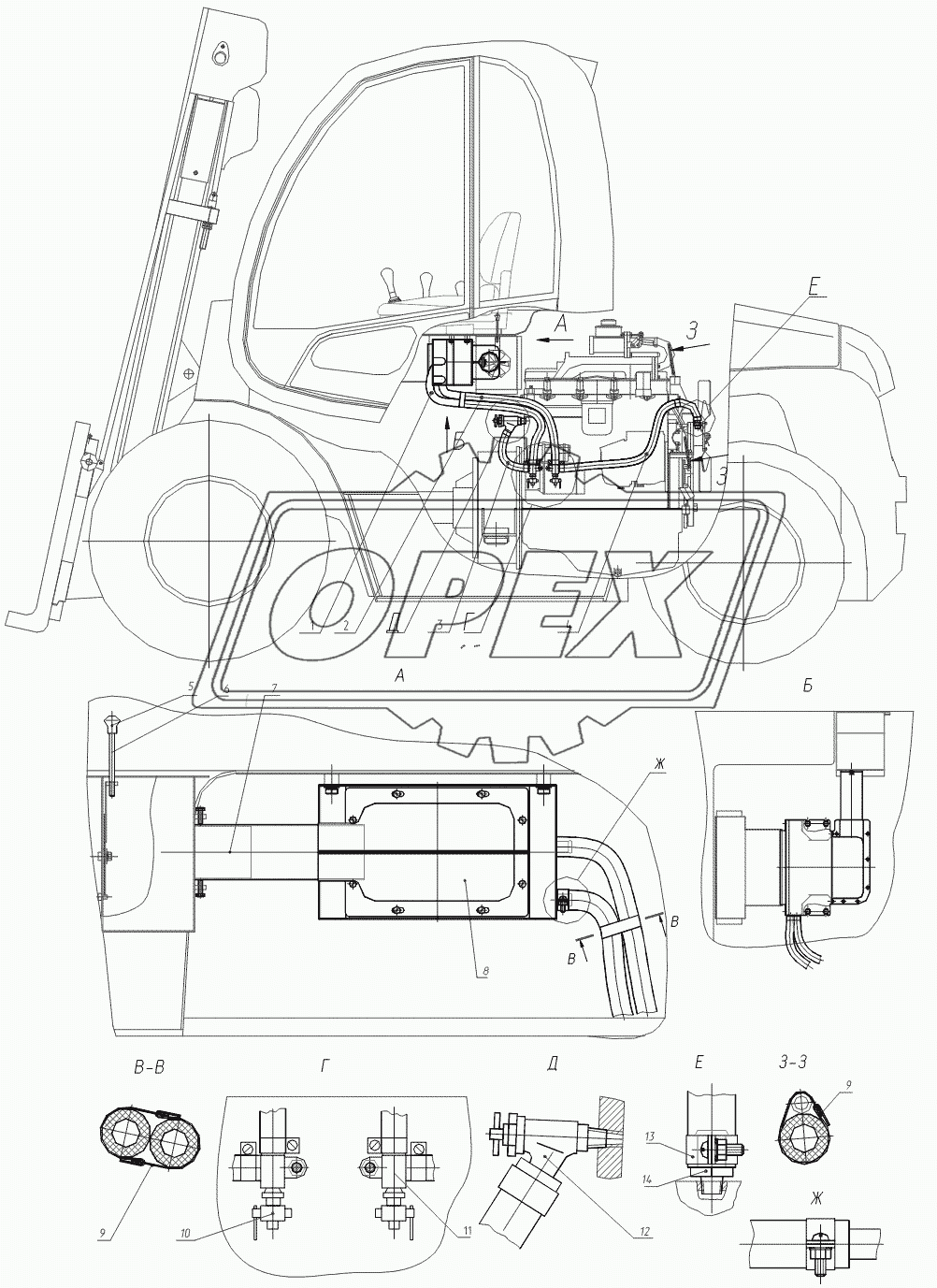 005-04-87.12.000 Установка отопителя