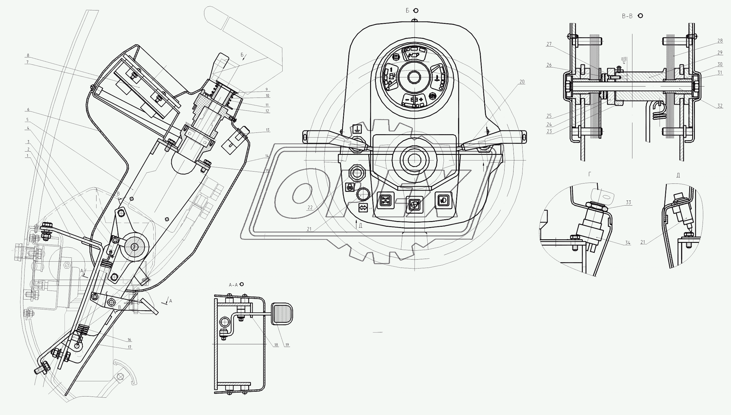 005-04-02.05.100 Колонка рулевая