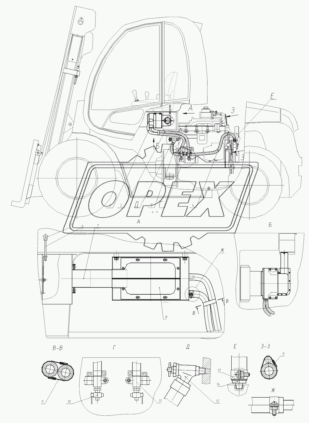 005-04-87.12.000 Установка отопителя