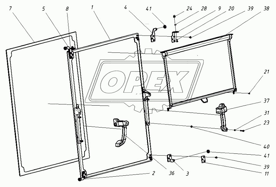 202020131000 00 Рамка передняя