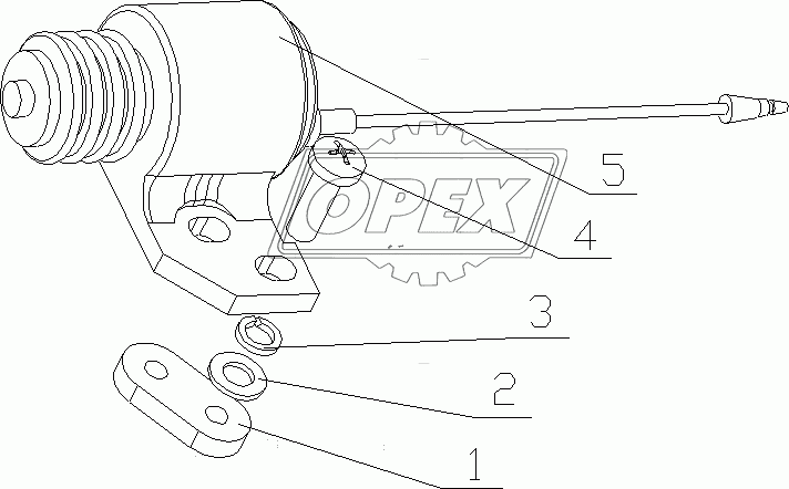 J4097-1130000 Вспомогательное оборудование ТНВД в сборе