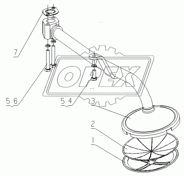 D30-1010000 Сетчатый масляный фильтр в сборе