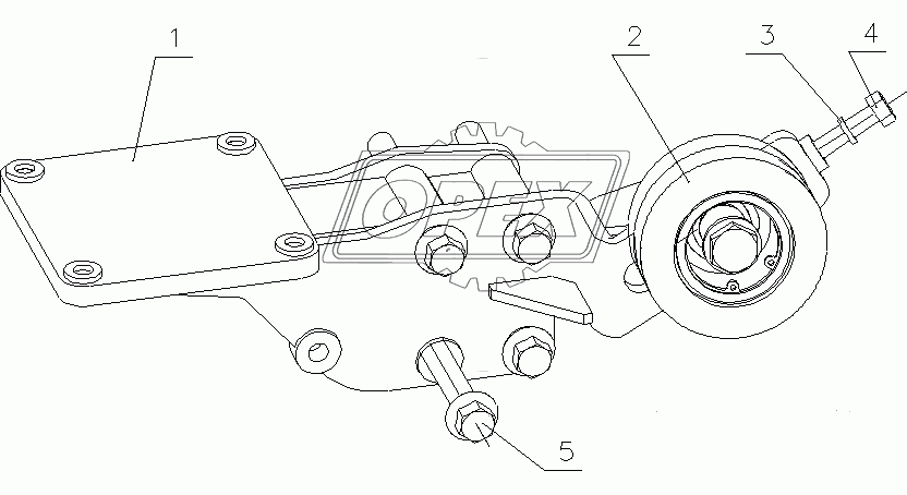 D08ND-8104000 Компрессор кондиционера в сборе