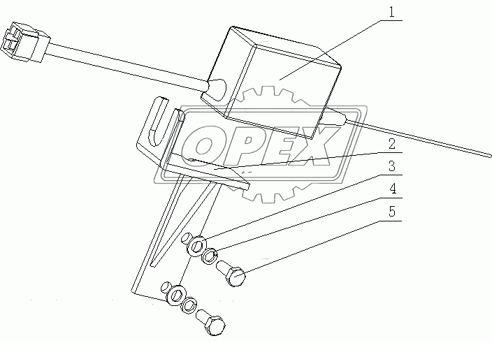 E02D1-1115000 Система разблокировки масла в сборе