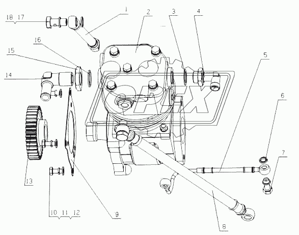 E25JA-3509000 Пневматический компрессор