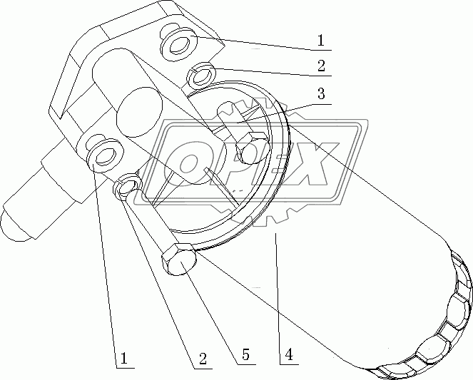 530-1012000 Масляный фильтр в сборе