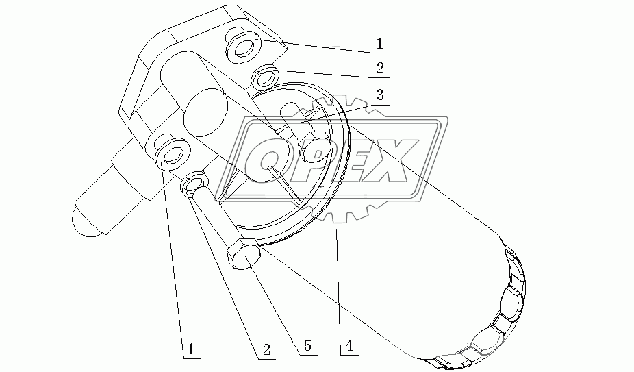 530-1012000 Масляный фильтр в сборе