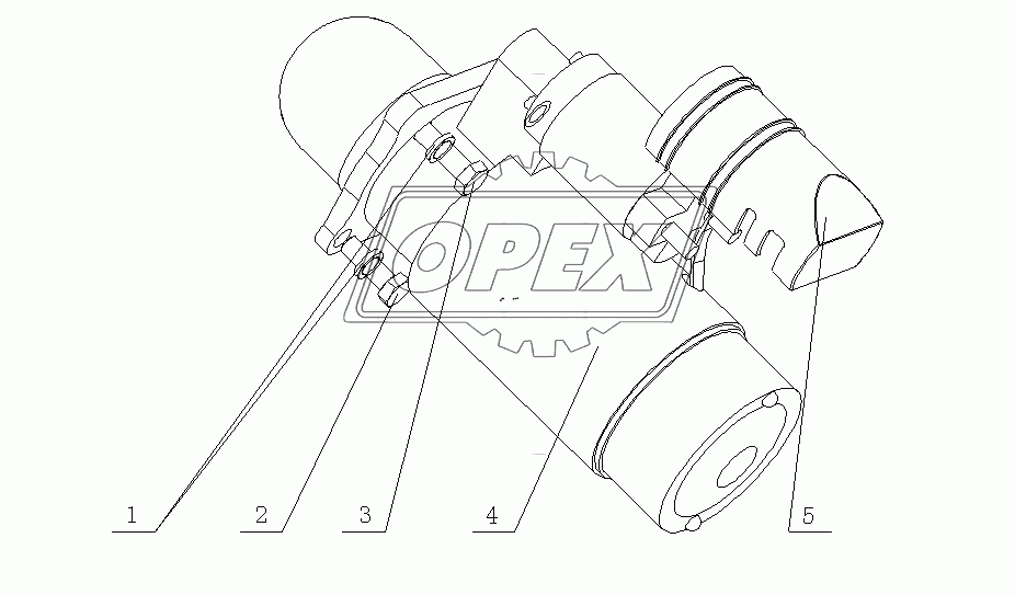 B30-3708000 Стартер в сборе