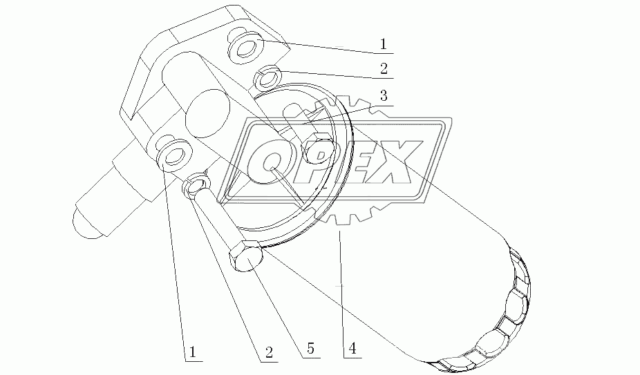 530-1012000 Масляный фильтр в сборе