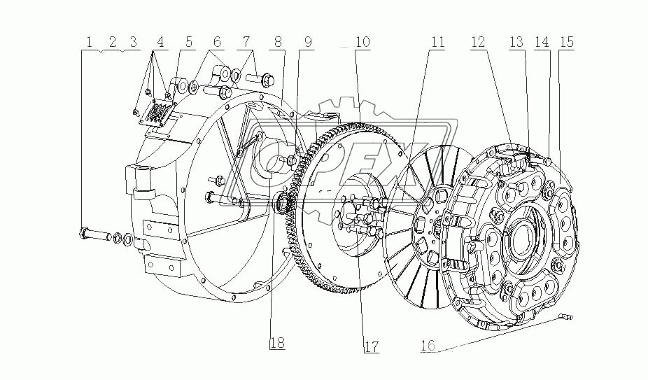 E04F1-1600000 Блок выхода мощности в сборе