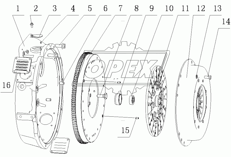 F31FA-1600000/04 Блок выхода мощности в сборе