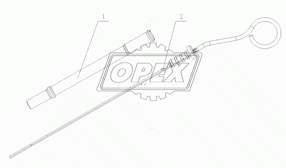 F50D1-1028000 Масляный щуп в сборе