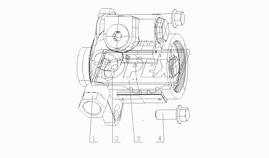 F31D1-3407000 Насос рулевого механизма в сборе