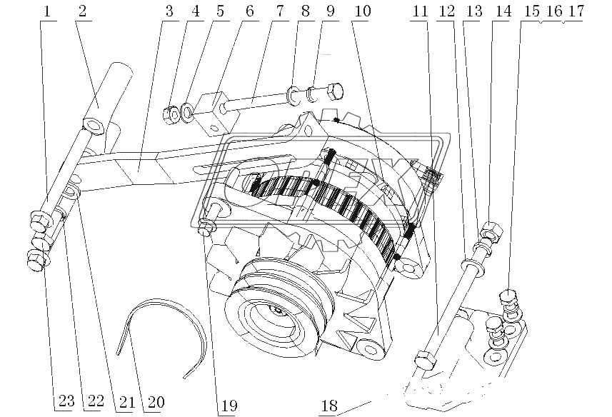 F31D5-3701000/02 Генератор переменного тока в сборе