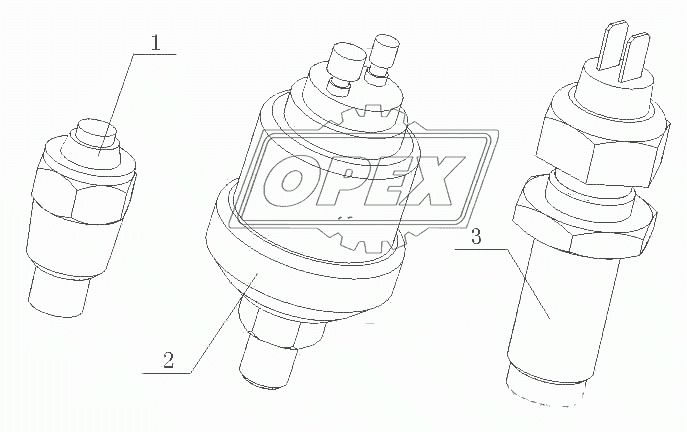 F300A-3800000/07 Инструмент и датчик в сборе