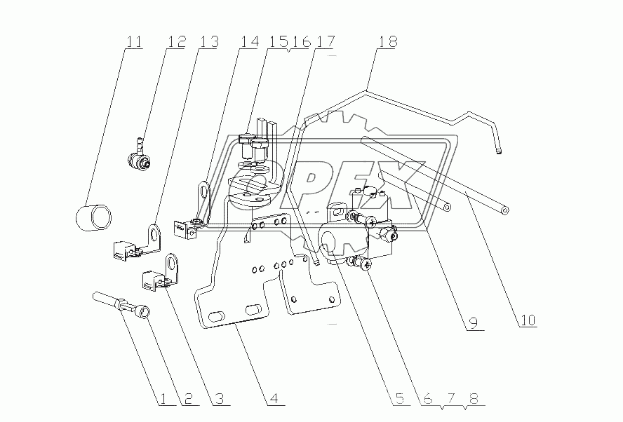 F6000-1130000/13 Вспомогательное оборудование ТНВД