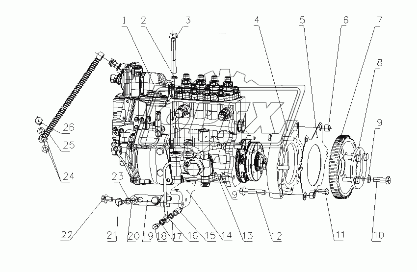 G0800-1111000A Топливный насос высокого давления в сборе