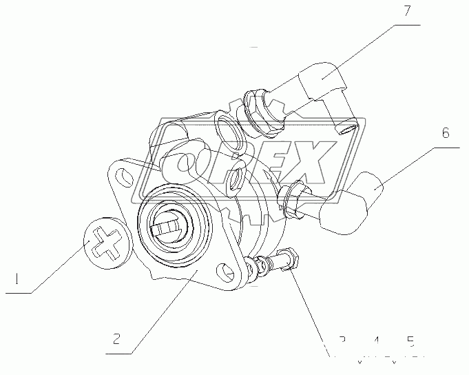 G0219-3407000 Насос рулевого механизма в сборе