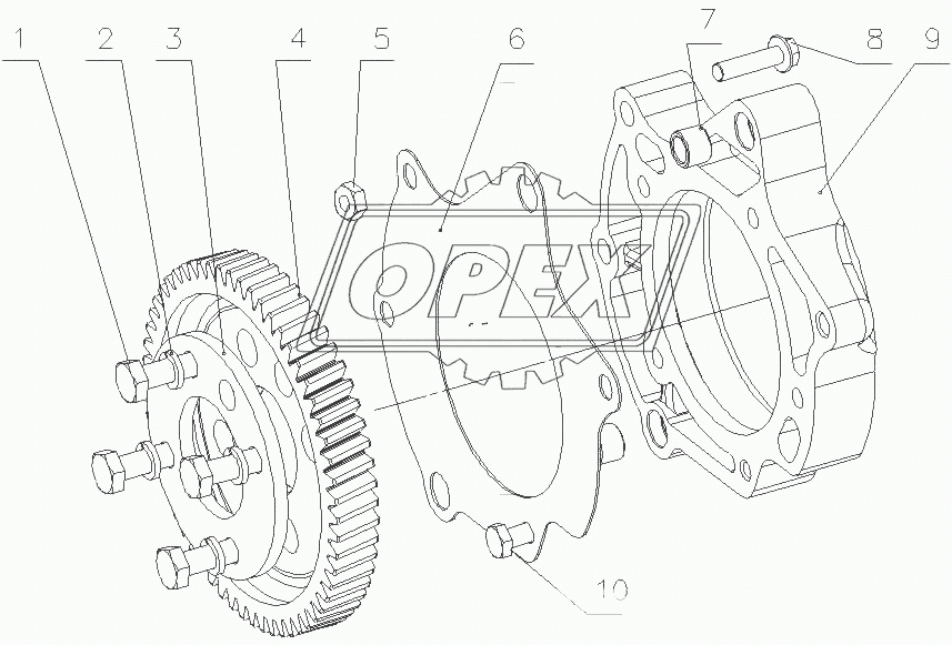 G5900-1111000/03 Части установки опережения зажигания