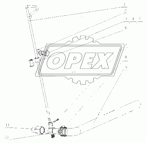 G0206-1305000 Сливной кран в сборе