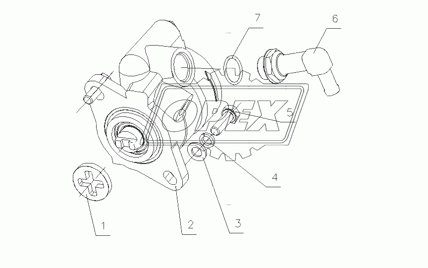 G02B0-3407000 Насос рулевого механизма в сборе