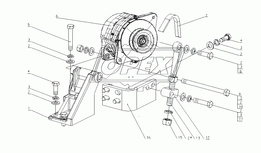 G0206-3701000 Генератор в сборе