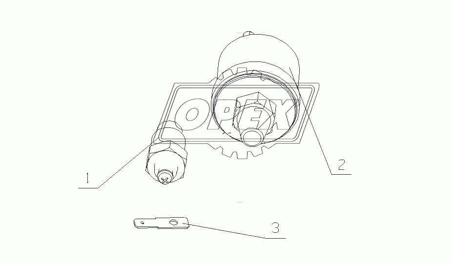 E0240-3800000 Инструмент и датчик в сборе