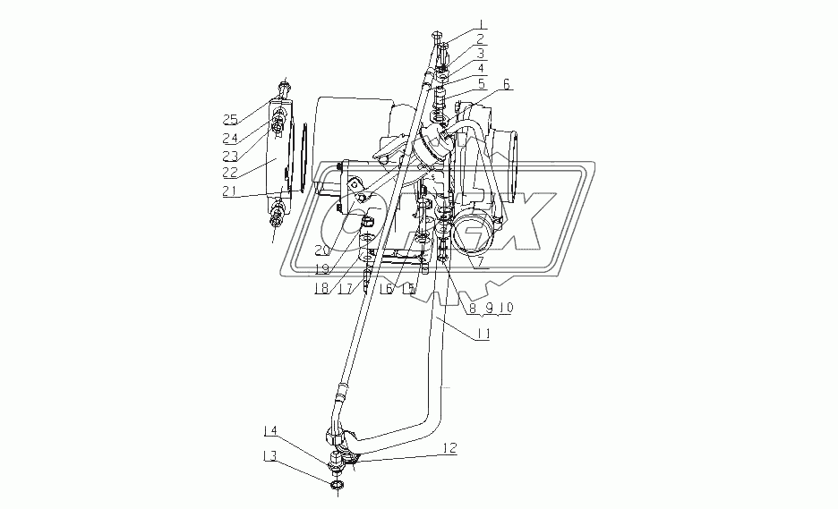 A44BA-1118000 Турбонагнетатель в сборе