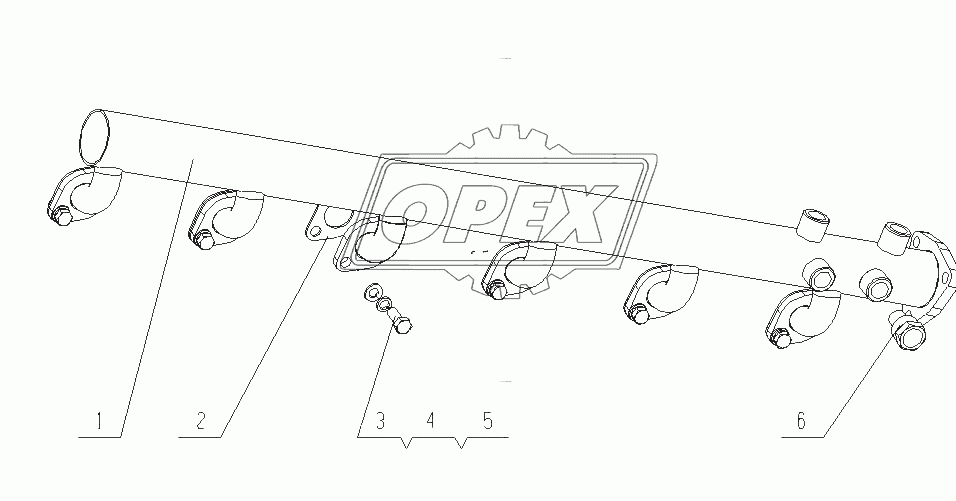 A3536-1303000 Трубки радиатора и шланги в сборе