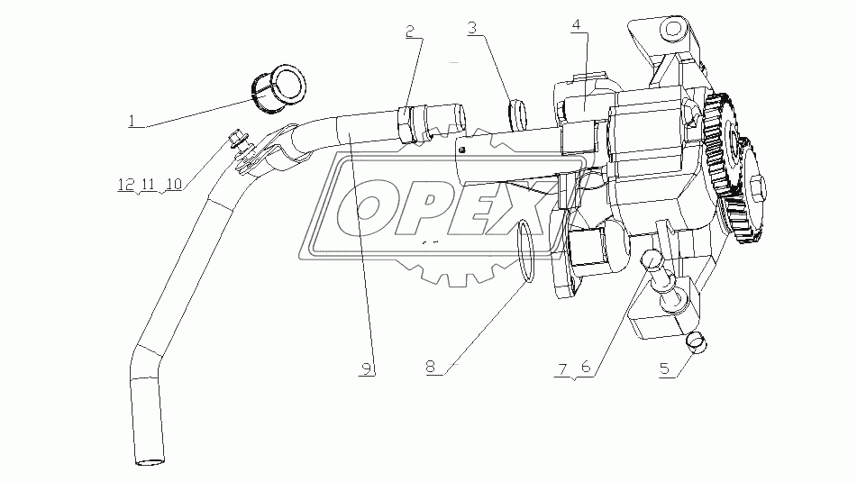 150-1011000/10 Масляный насос