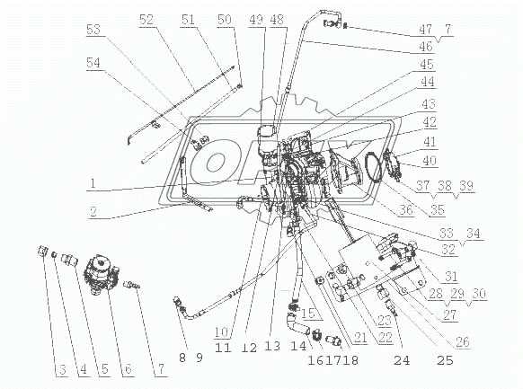 G66HA-1118000/30 Турбонагнетатель в сборе