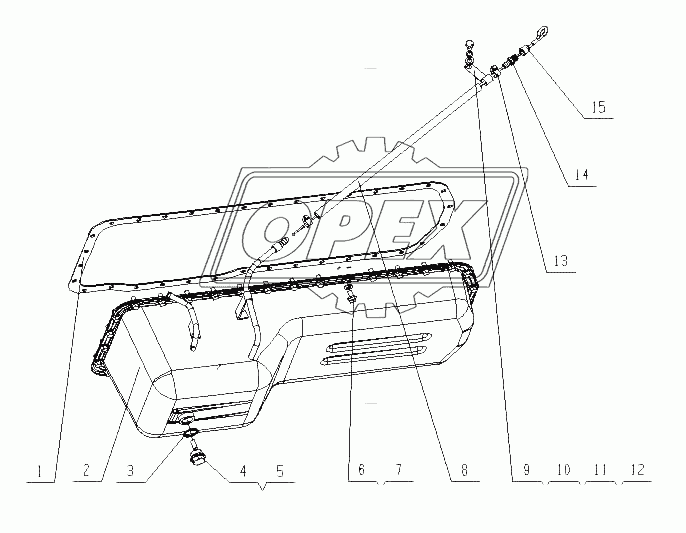 G4623-1009000/09 Масляный поддон в сборе