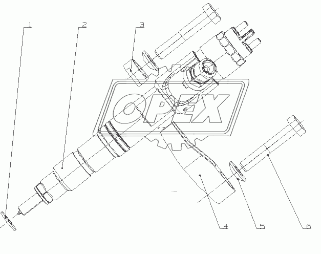 G5A00-1112000/05 Топливный инжектор в сборе