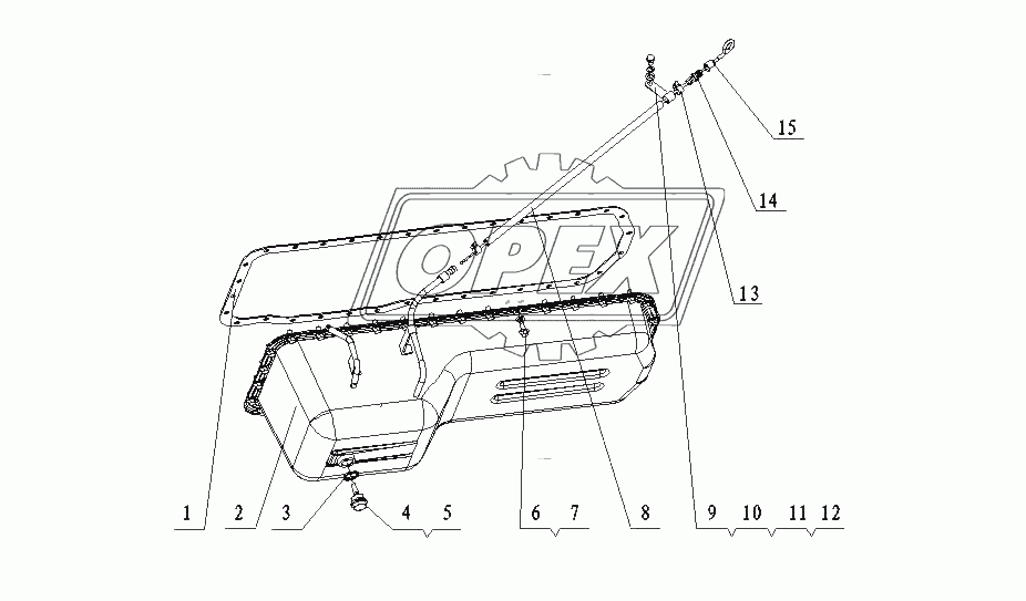 G4623-1009000 Масляный поддон в сборе