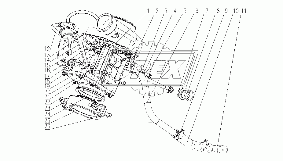 G5226-1118000 Турбонагнетатель в сборе